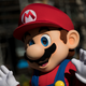 A Mario mascot